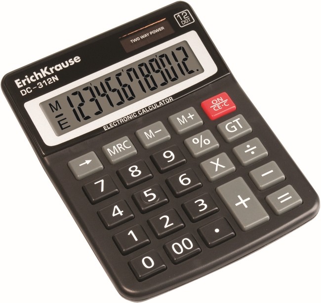 CALCULATOR BIROU ERICH KRAUSE DC-312 12DIG