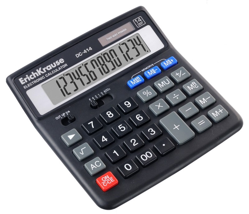 CALCULATOR BIROU ERICH KRAUSE DC-414 14DIG