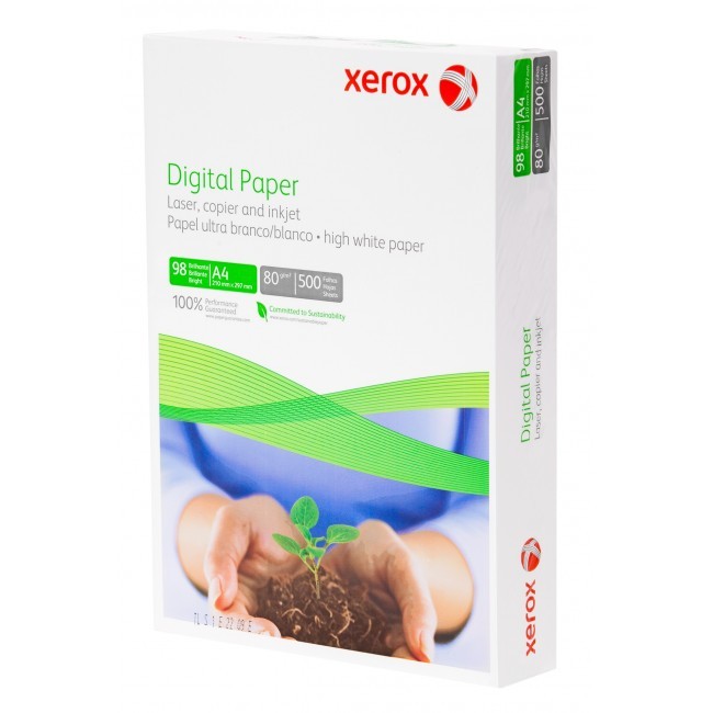 HARTIE XEROX DIGITAL PAPER A4, 80 g/mp, 100 coli/top
