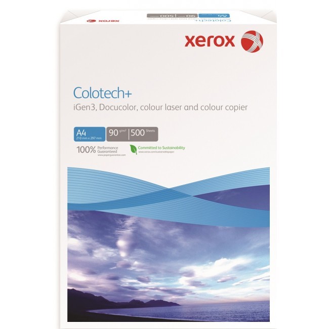 CARTON XEROX COLOTECH+ A4, 90 g/mp, 500 coli/top