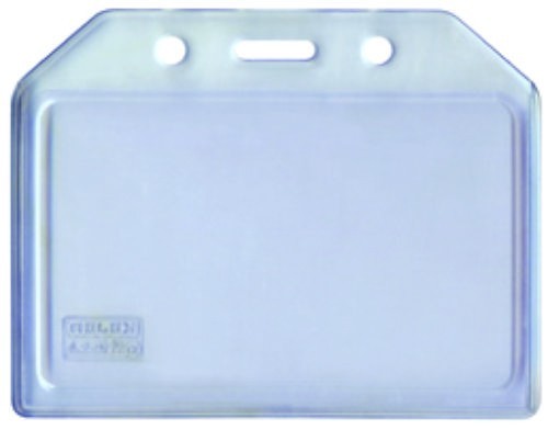 Buzunar PVC flexibil, pentru ID carduri, 85 x 54mm, orizontal, 5 buc/set, KEJEA - transparent