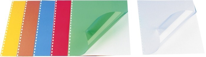 Coperta plastic A3, 200 microni, 100/top OPUS - transparent cristal