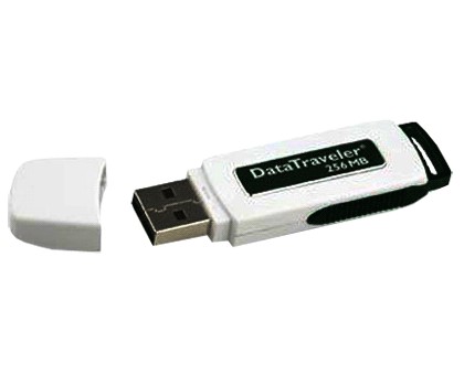 KINGSTON FLASH DRIVE USB 2.0, 256 MB