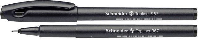 Liner SCHNEIDER 967, varf fetru 0.4mm - negru