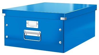 Cutie arhivare 369 x 200 x 484 mm, LEITZ Click & Store, carton laminat - albastru