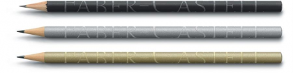 Creion Grafit Design 250 Ani Argintiu Faber-Castell