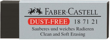 Radiera Creion Dust Free Neagra 24 Faber-Castell