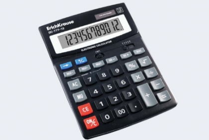 CALCULATOR BIROU ERICH KRAUSE DC-777-12 12DIG