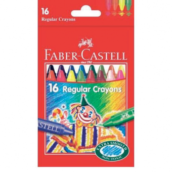 Creioane Cerate Clown 16 culori Faber-Castell