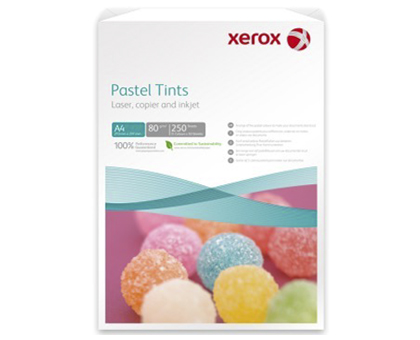 HARTIE COLOR XEROX SYMPHONY MIX A4, 80 g/mp, culori pastel
