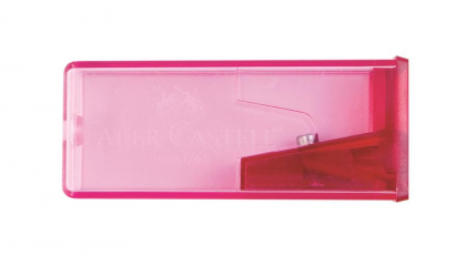 Ascutitoare Plastic Cu Container Culori Fluorescente Faber-Castell