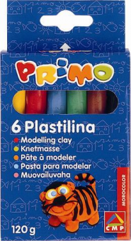 Plastilina Morocolor, 6 culori, 20 g/culoare