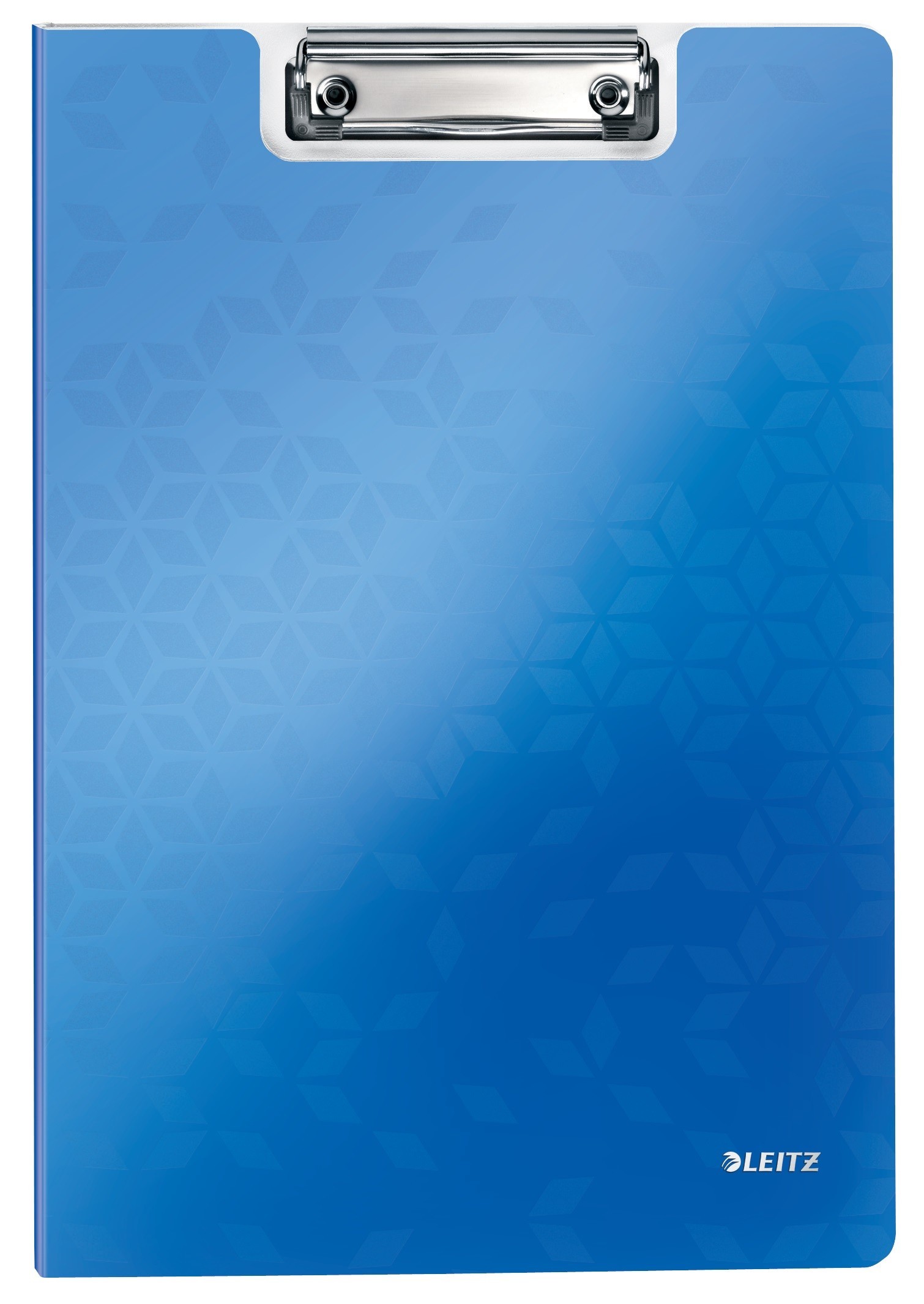 Clipboard dublu LEITZ Wow, polyfoam - albastru metalizat