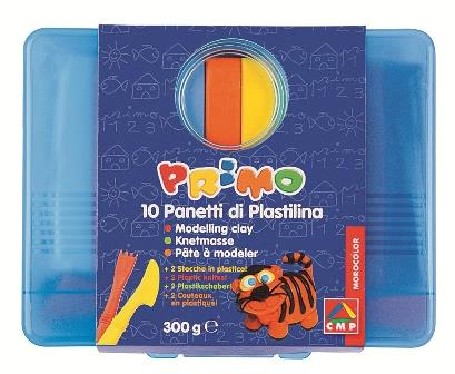 Plastilina Morocolor, 300 g, 10 culori/set