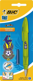 Stilou Bic Easy Clic Football, 1 bucata/blister