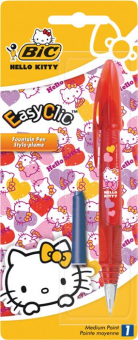 Stilou Bic Easy Clic Hello Kitty, 1 bucata/blister