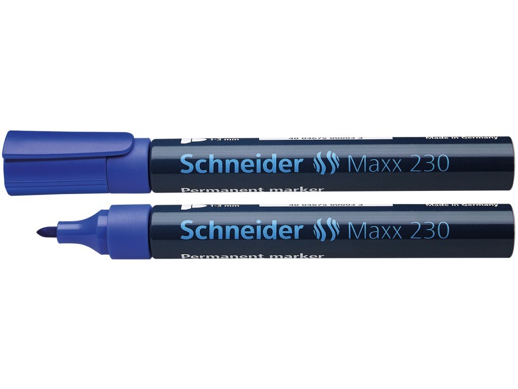 MARKER PERMANENT SCHNEIDER MAXX 230, varf rotund 1-3 mm