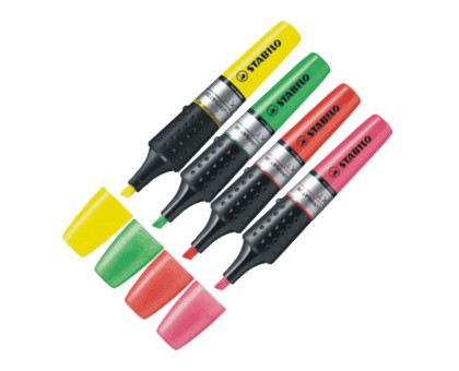 TEXTMARKER STABILO LUMINATOR, 2-5 mm