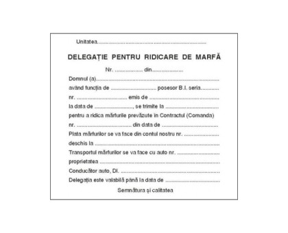 DELEGATIE RIDICARE MARFA A6