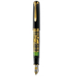 STILOU TOLEDO M900 B,PENITA AUR 18K,GRAVAT MANUAL,ACCESORII PLACATE CU AUR
