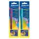 STILOU PELIKANO JUNIOR PENITA A GRIP DREPTACI ROZ/TURCOAZ BLISTER