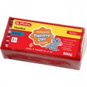 PLASTILINA SOFT CLAY 500 GR ROSU BASIC