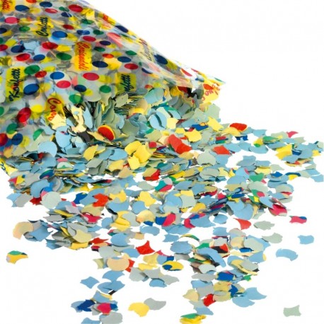 CONFETI DIN HARTIE 100G DIVERSE CULORI