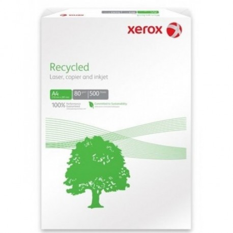 HARTIE XEROX RECYCLED A4, 80 g/mp