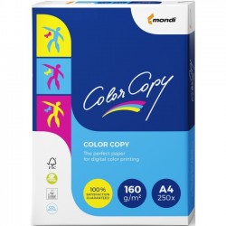 CARTON COLOR COPY A4, 160 g/mp, 250 coli/top