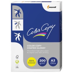 CARTON COLOR COPY COATED GLOSSY A4, 135 g/mp (lucios), 250 coli/top