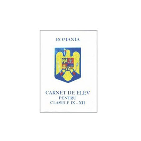 CARNET ELEV IX-XII