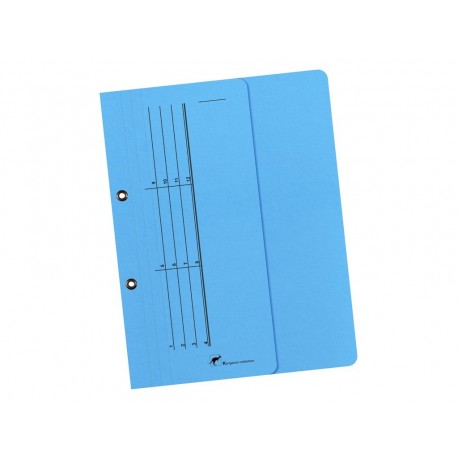 Dosar carton color cu capse 1/2, albastru