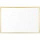 Whiteboard magnetic cu ramă din lemn 80 x 60 cm Bi-silque