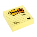 Notes adeziv Post-it® Canary Yellow™ liniat