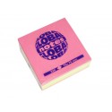 Cub notite adezive 75x75mm 320 file multicolor brilliant Global Notes