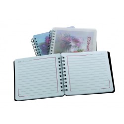 Agenda-mini cu spira- nedatata 100x100 mm