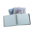 Agenda-mini cu spira- nedatata 100x100 mm