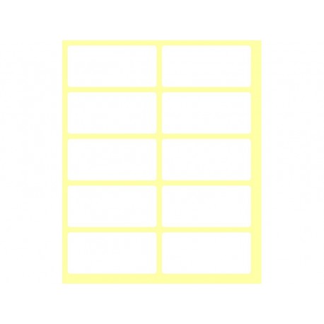 Etichete plic 56x26mm 100/set
