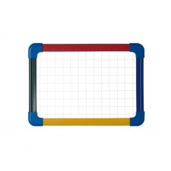 Tablă școlară cu ramă color A4 Bi-Silque