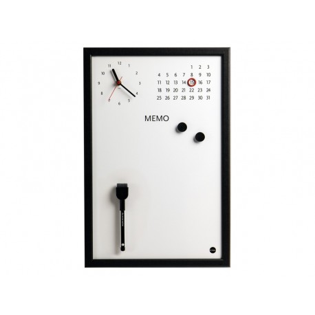 Ceas Memo-Whiteboard magnetic Bi-Silque