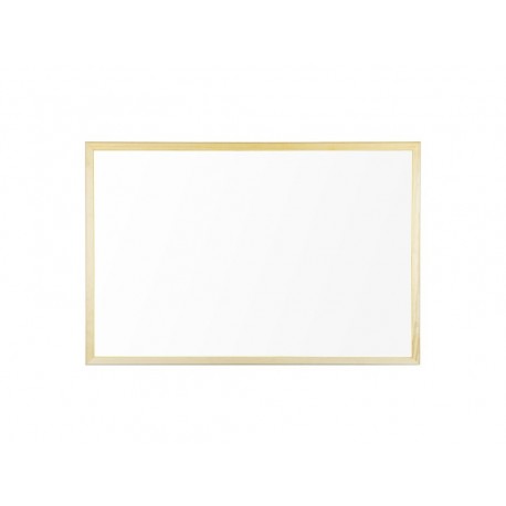 Whiteboard cu ramă din lemn 60 x 40 cm Bi-silque