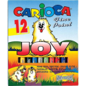 Markere Carioca Joy, varf 2 mm, 12 culori/blister