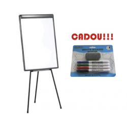 FLIPCHART MAGNETIC 70x100 cm + CADOU!!! (SET 4 MARKER WHITEBOARD + BURETE)