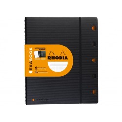 Caiet organizare A5+ spirala 80 file Clairefontaine Rhodia Exabook