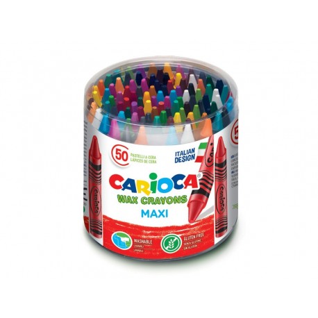 Creioane cerate Maxi Carioca 50/cutie
