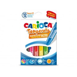 Creion-tempera Temperello Carioca 12/set