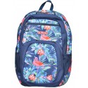 RUCSAC HOLIC CU DOUA COMPARTIMENTE, COMPARTIMENT PENTRU LAPTOP, DIMENSIUNE 44 X 30 X 20 CM, MOTIV FLAMINGO