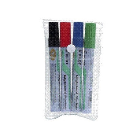 MARKER PILOT PENTRU WHITEBOARD, 4 buc/set