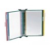 SUPORT DE PERETE A5 ECHIPAT CU 10 FOLII PIVOTANTE, TARIFOLD