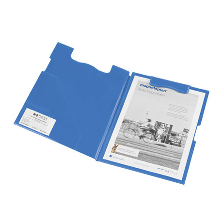 CLIPBOARD MAGNETIC MGN DUBLU 1131603, albastru